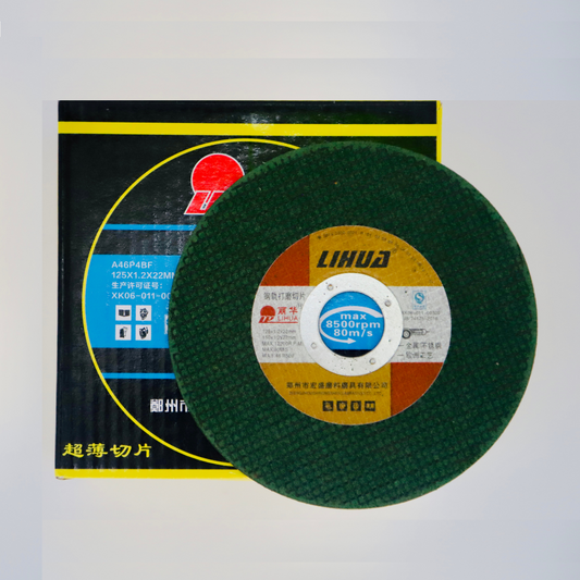 Bluebird Cutting Disk 127x1.2 x16. WA60Q4BF Grade Maximum 15200RPM/Min Pack of 25 (PCCW125)