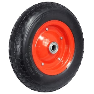 400mm Puncture Proof Wheel 25.40mm (1") Axel Diameter (PC-PF1632-1)