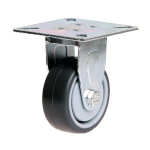 50mm (1.96") Rigid Rubber Wheel 30kg Capacity Castor (PC-R2711)