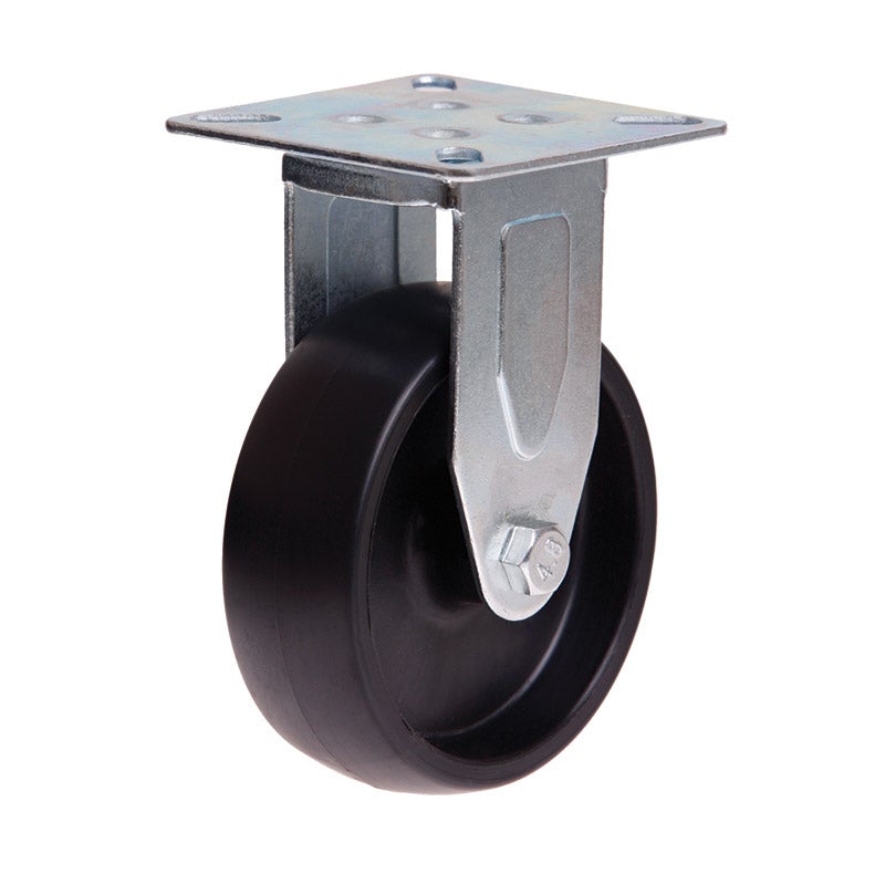 100mm (3.93") Swivel Rubber Wheel 70kg Capacity Castor (PC-S4710)