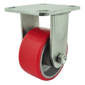 100mm (3.93") Rigid Poly Ci Wheel 250kg Capacity Castor (PC-R4401)