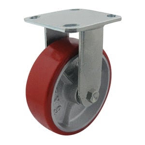 150mm (5.90") Rigid Poly Ci Wheel 250kg Capacity Castor (PC-R6656)