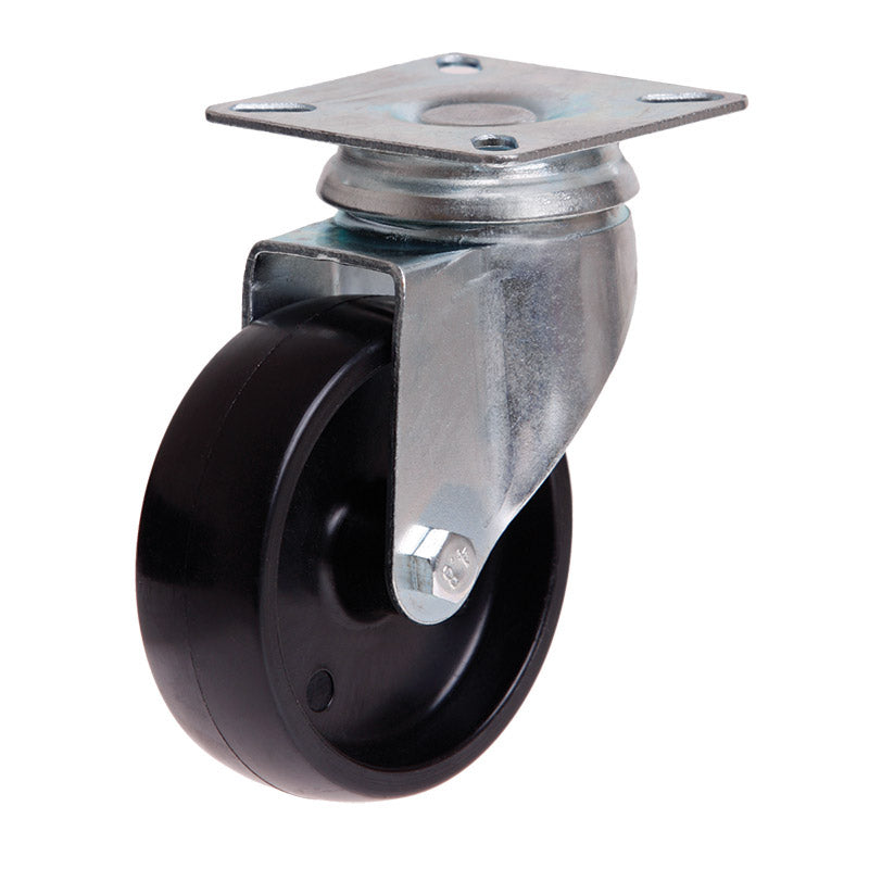 75mm (2.95") Swivel Nylon Wheel 50kg Capacity Castor (S3708)