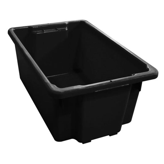 52L Recyclable Storage Tub Black (PC-SNR001RWCBLK)